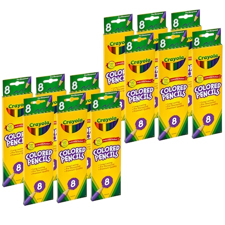 Crayola Colored Pencils, PK96 BIN684008BN